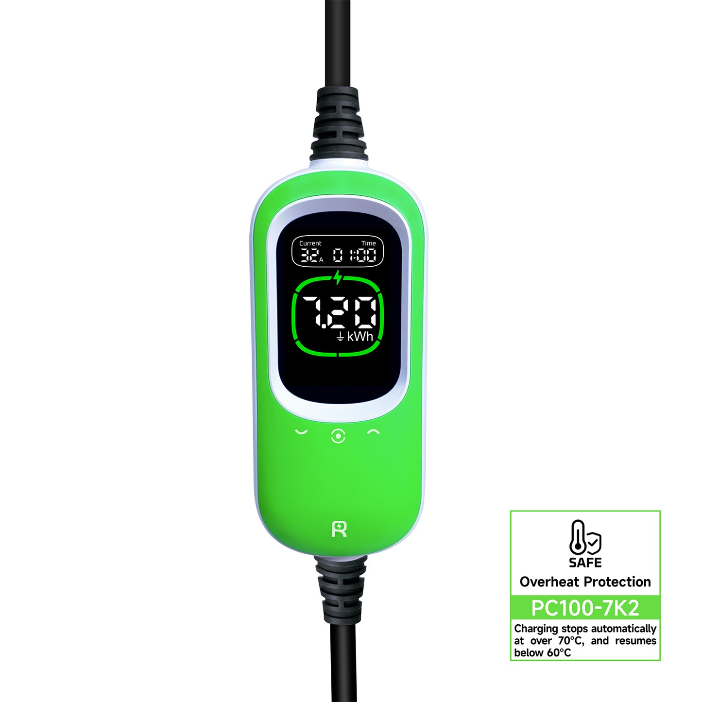 Încărcător portabil EV Rheidon 7,2 kW